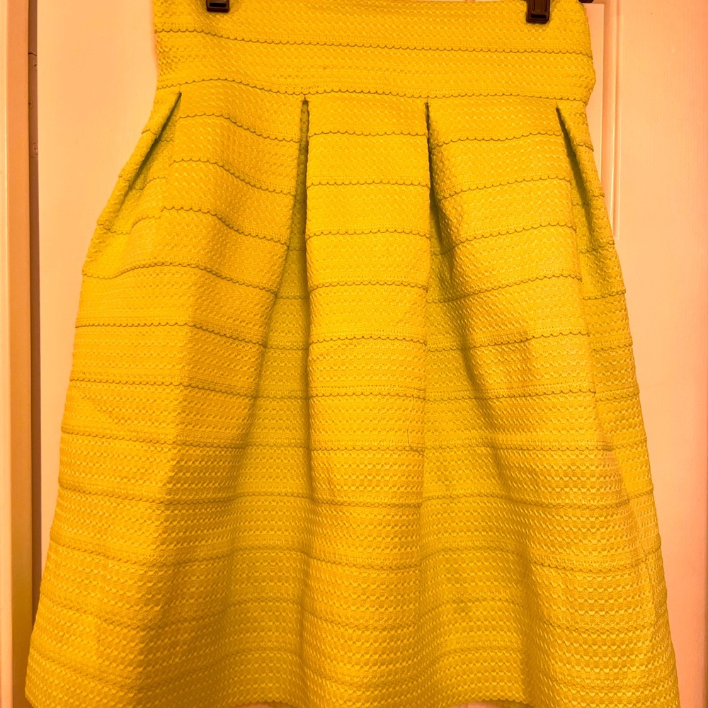 New York and Co high waisted bandage A-line skirt